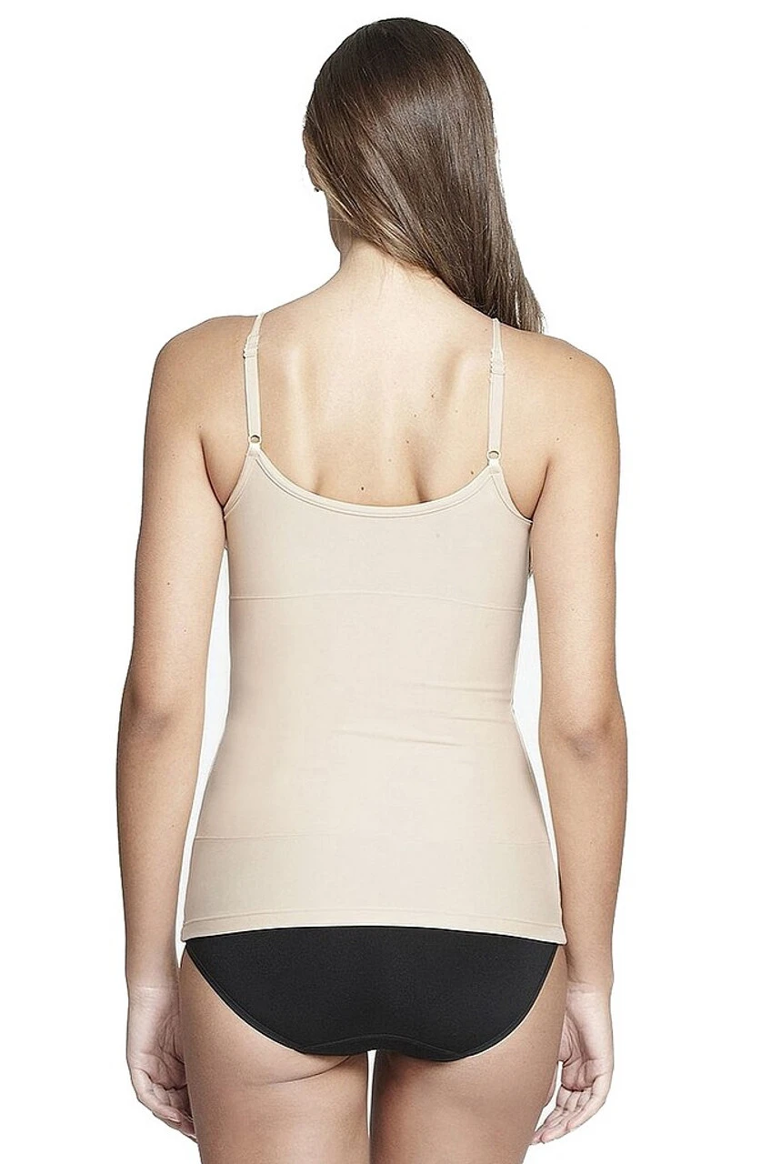 Yummie Tummie Eva Nylon Tank Nude – Image 3