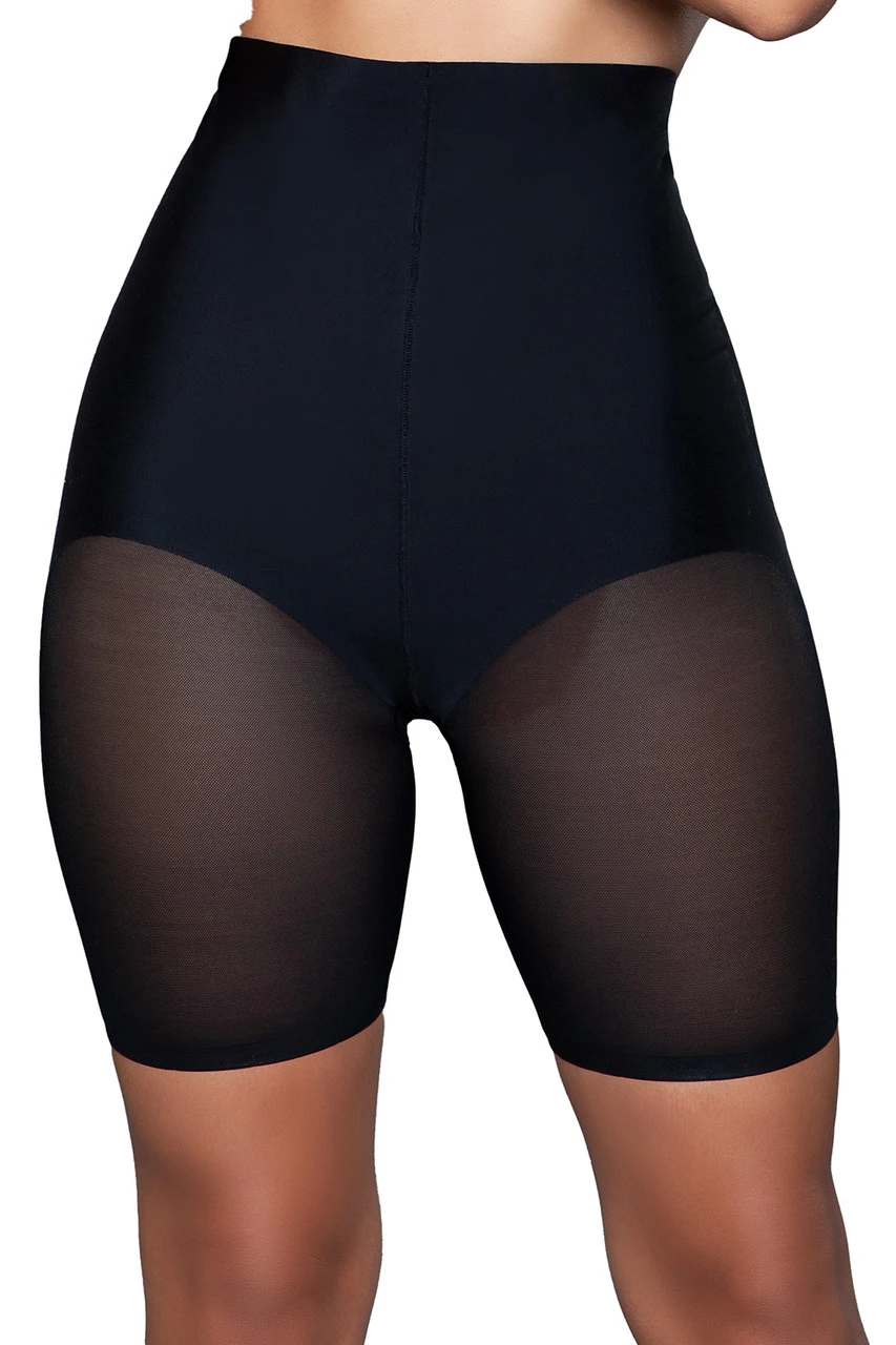Bodyshort Noir Taille Haute Qui Convient