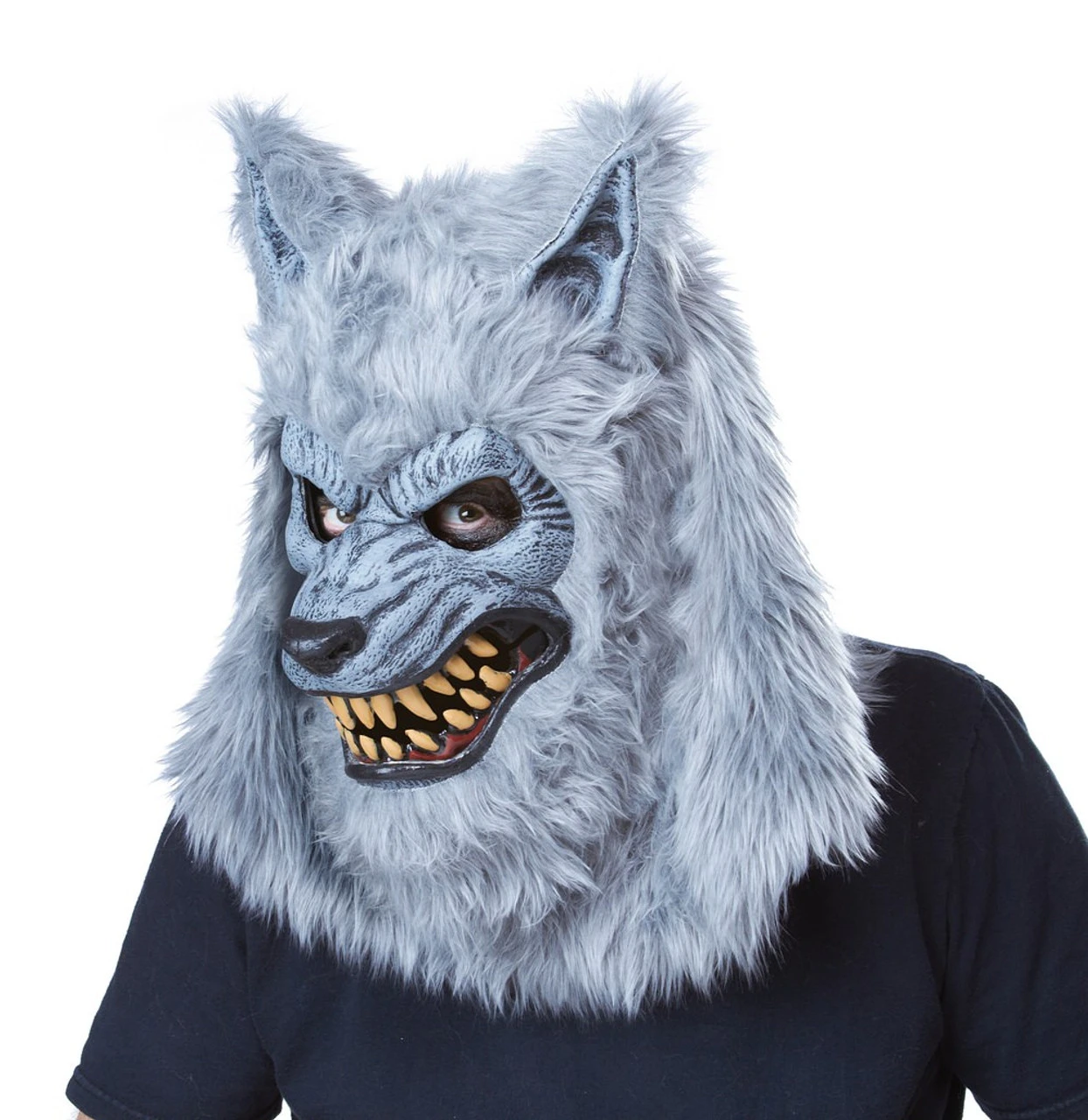 Costume Loup Garou Gris Pour Homme – Image 2