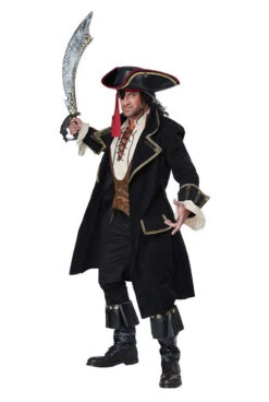 Costume Deluxe Du Capitaine Des Pirates Pour Adulte