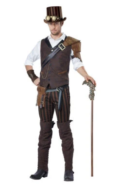 Costume D'Aventurier Steampunk Pour Hommes