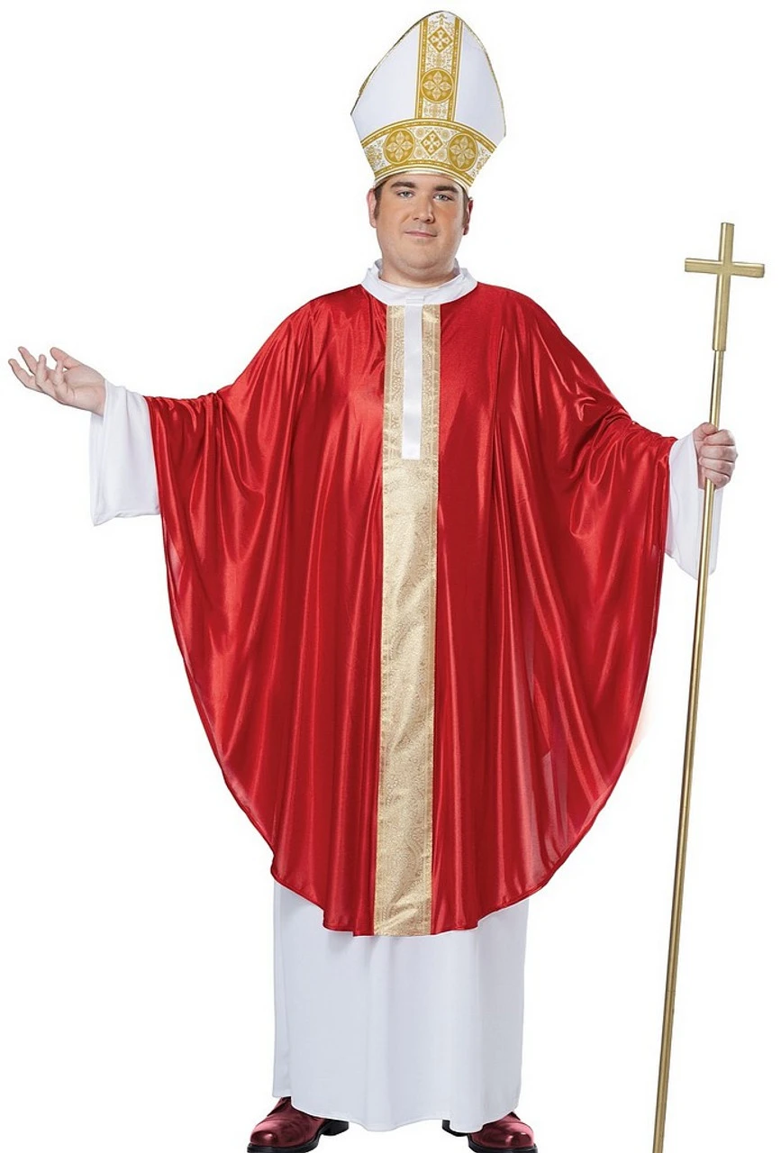 Costume Du Pape Pour Adulte Taille Plus