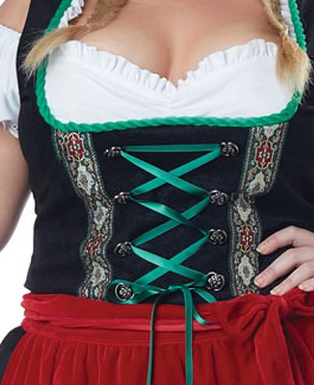 Costume Oktoberfest Fraulein En Taille Plus – Image 2