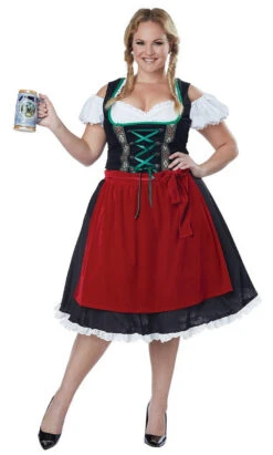 Costume Oktoberfest Fraulein En Taille Plus