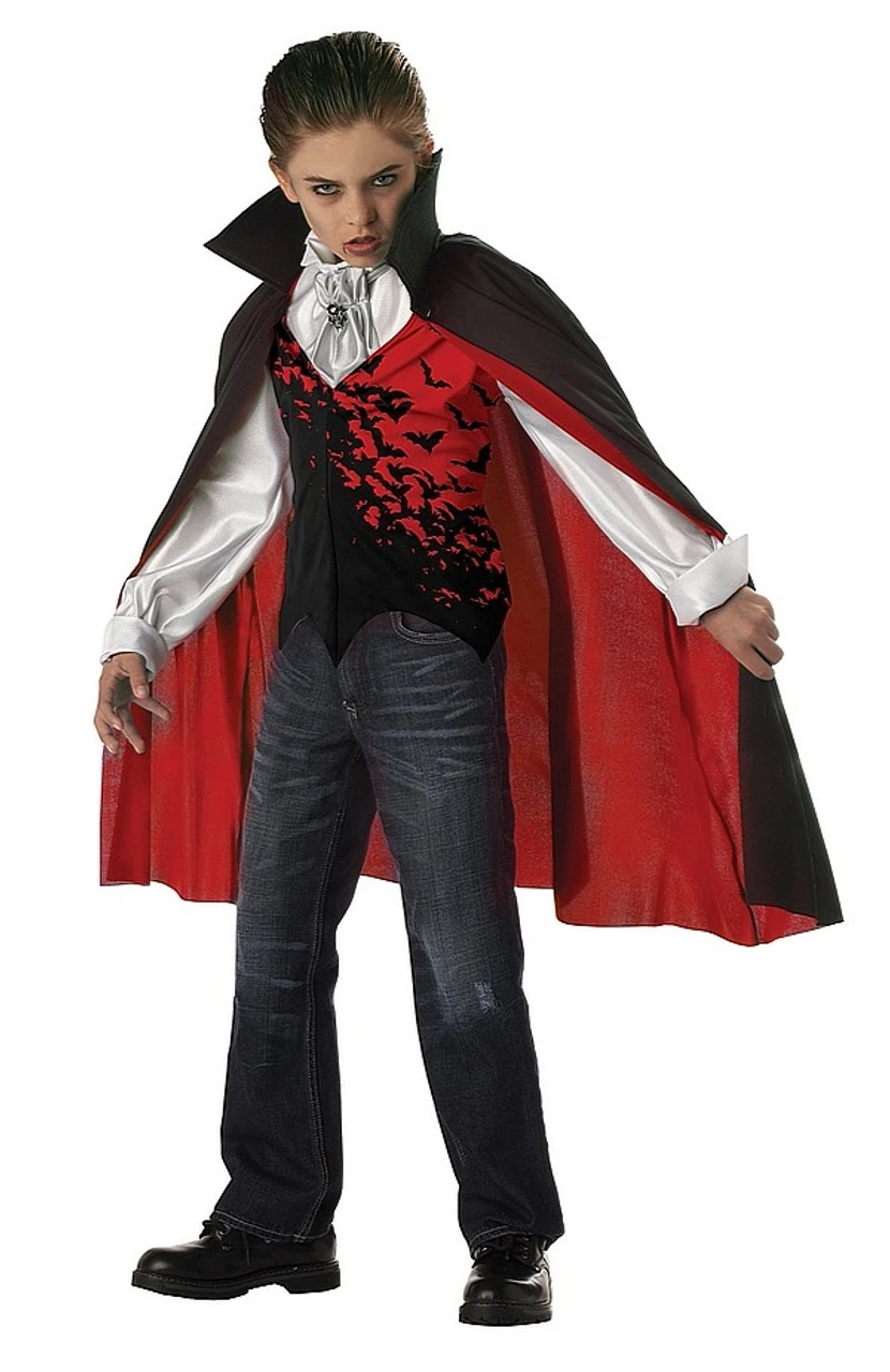 Costume Vampire Pour Garcon Sombre