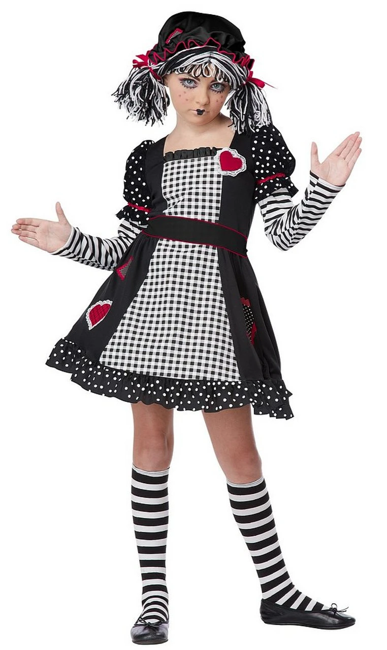 Costume De Poupée De Chiffon