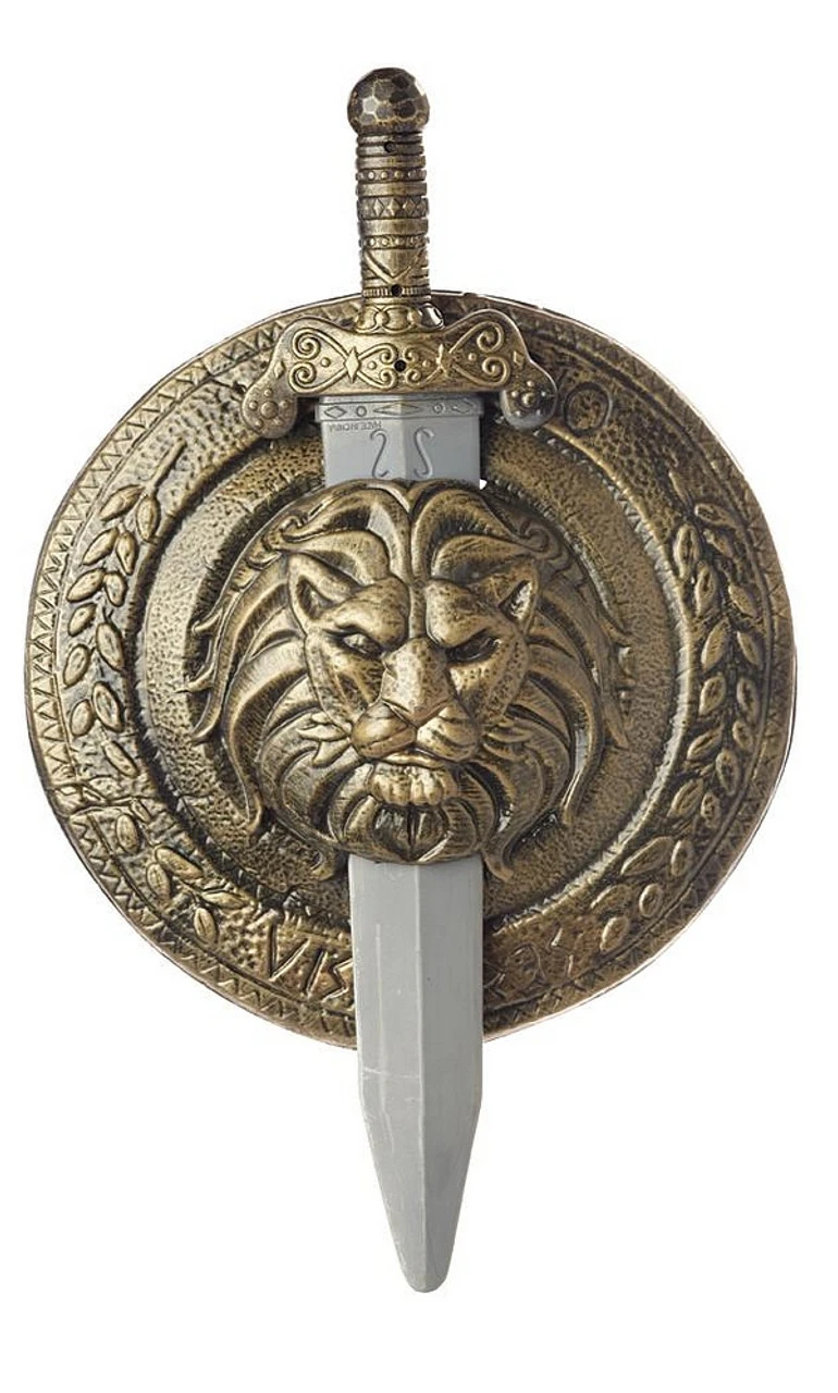 Epée Et Bouclier De Spartre