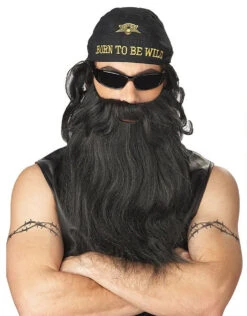 Biker Beard & Moustache