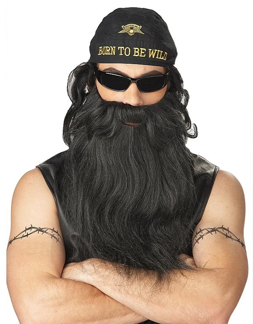 Biker Beard & Moustache