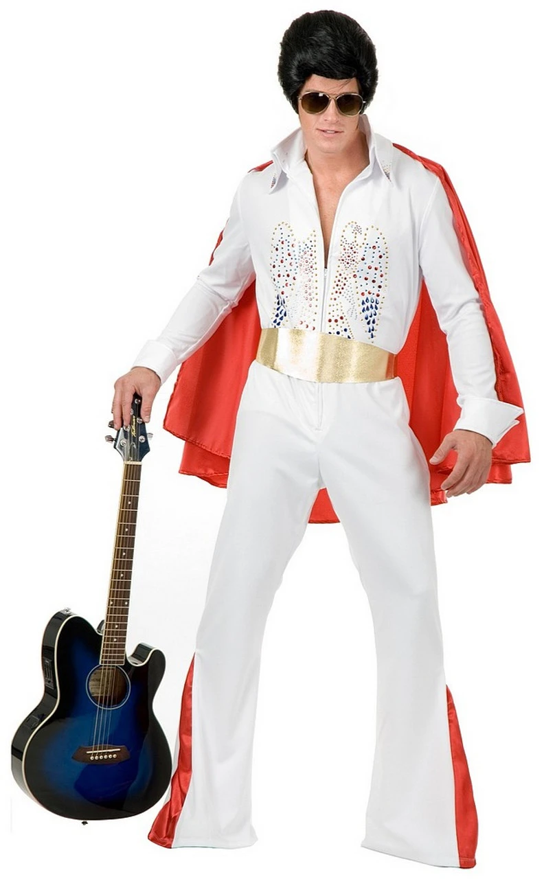 Costume D'Elvis En Faux Diamant Prestige