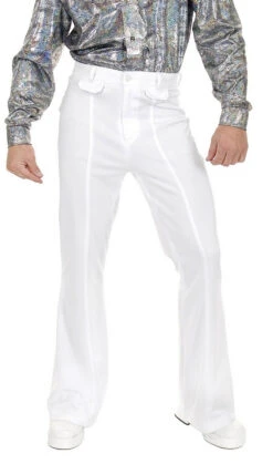 Pantalon Disco Blanc