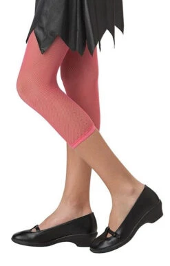 Legging En Résille Rose