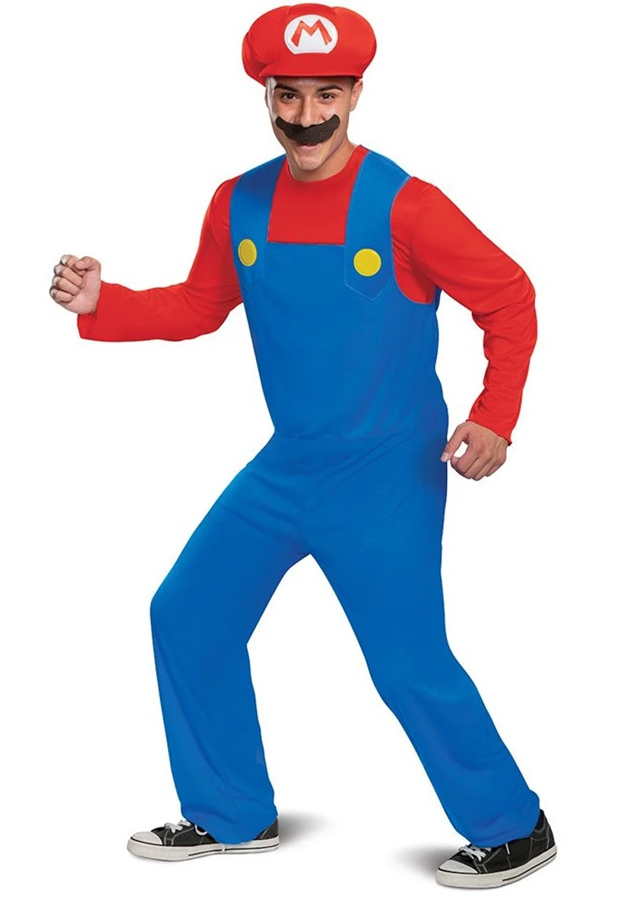 Costume Mario Classique Pour Hommes – Image 3