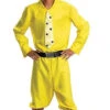 Costume George Le Curieux En Jaune Pour Adultes