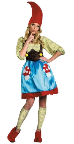 Costume De Mme Nain De Jardin