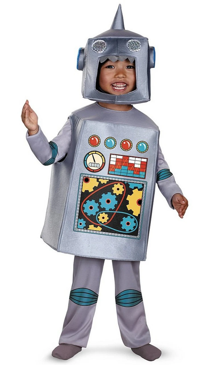Costume Du Robot Rétro Pour Bambin