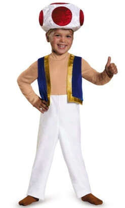 Costume De Toad Super Mario Pour Bambin