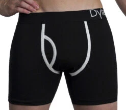 Boxer Brief Pitch Black & White