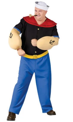 Costume De Popeye Taille Plus