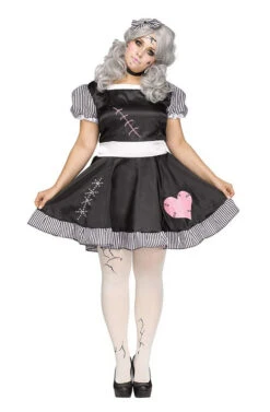 Costume De Poupée Cassée Pour Adulte Taille Plus