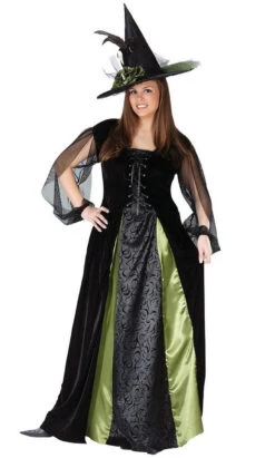 Costume De La Femme De Chambre Gothique