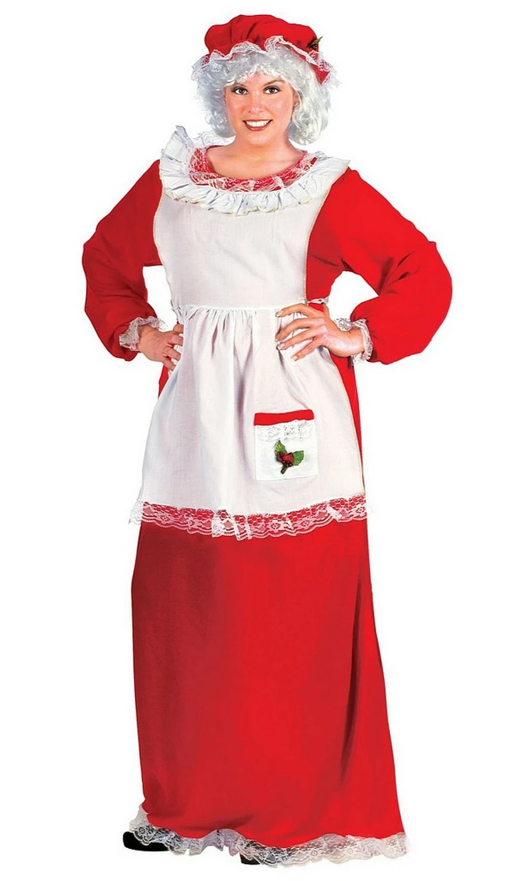 Costume De Mme Noel Taille Plus