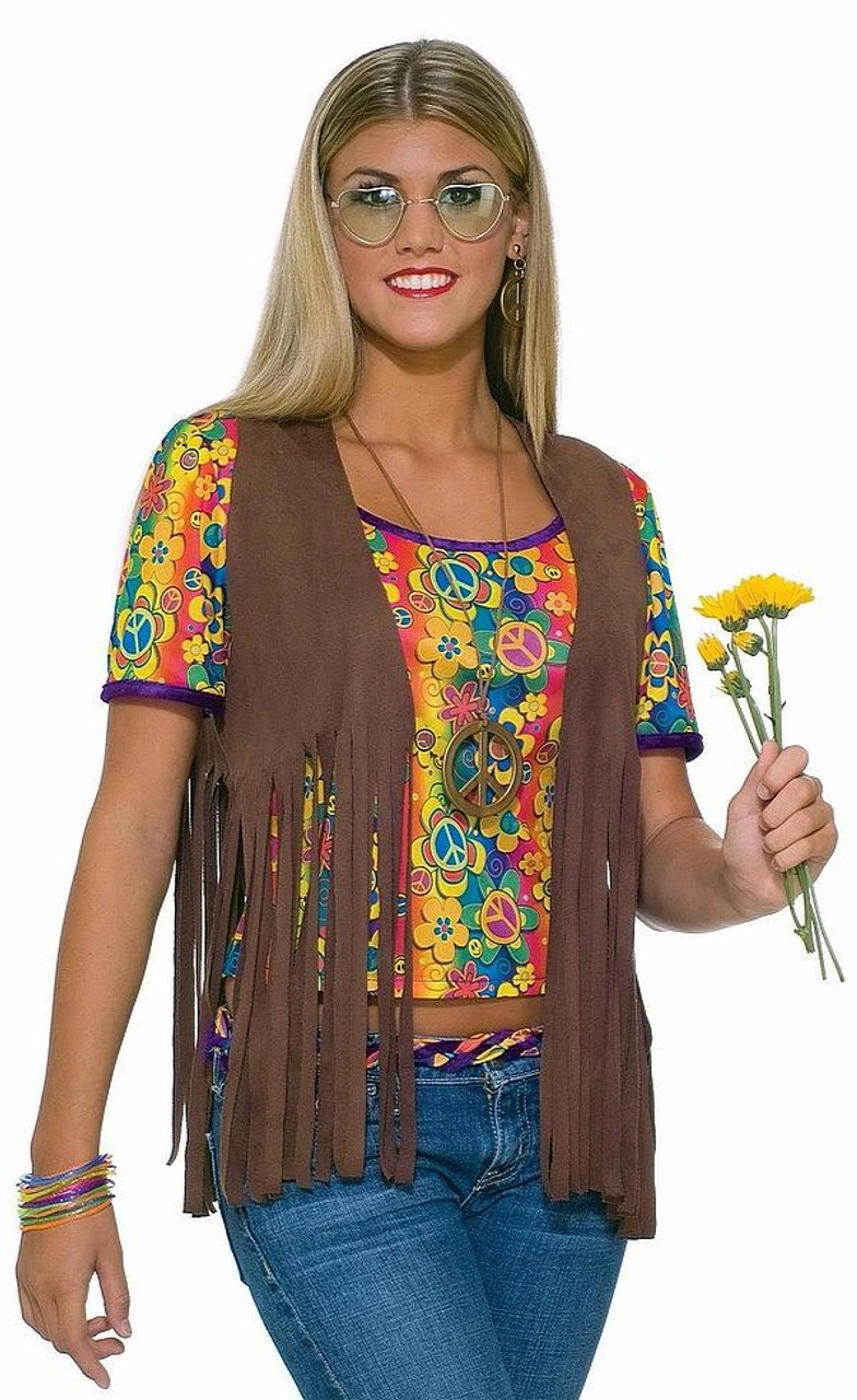 Veste Hippie Pour Femme Adulte