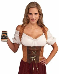 Haut Corset Marron