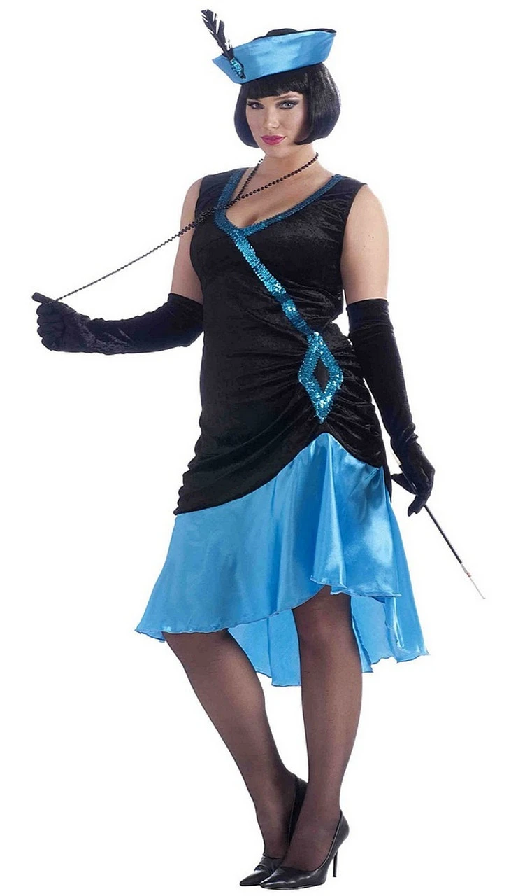 Costume Grandeur Plus Du Flapper De Betty Blue