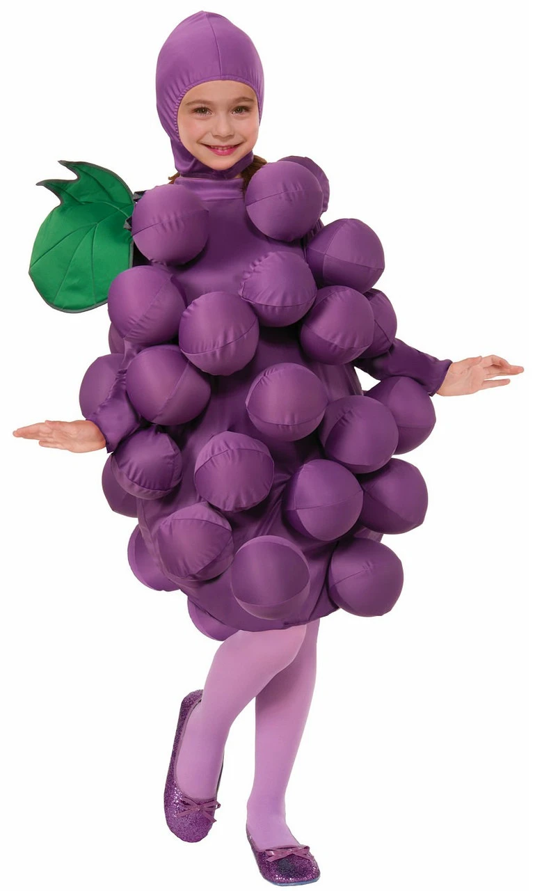 Costume De Raisin Violet Pour Enfant