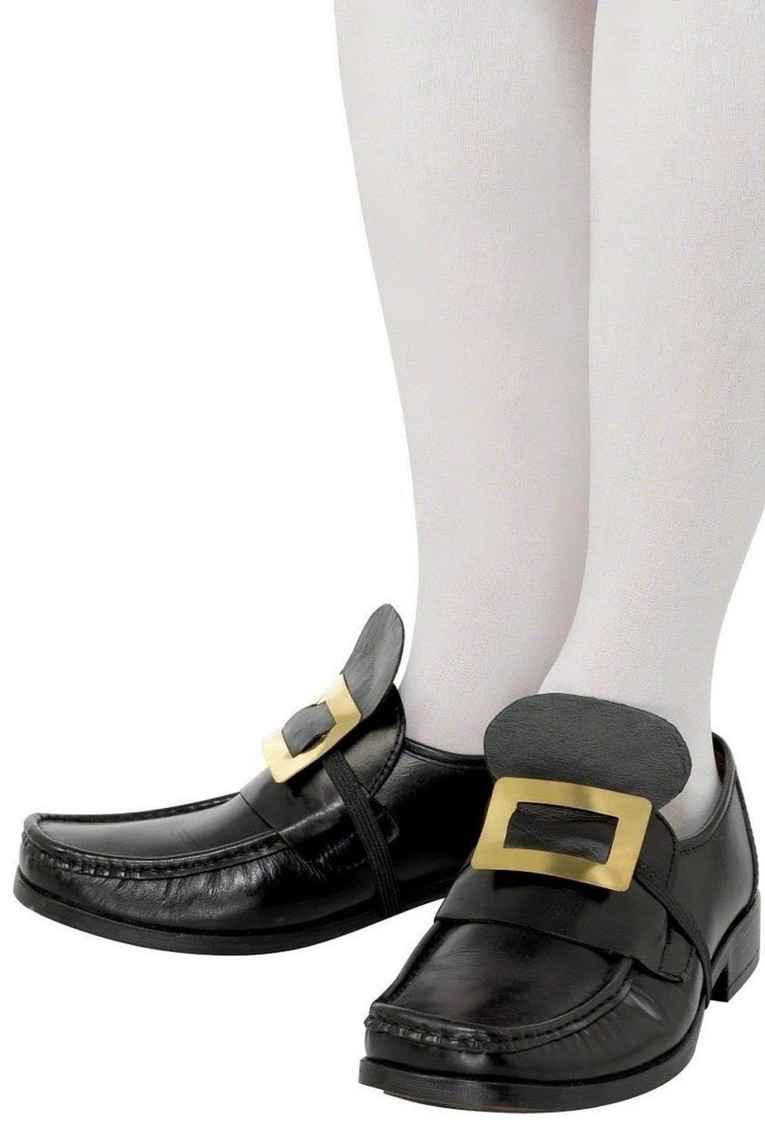 Boucles De Chaussures Coloniales En Or