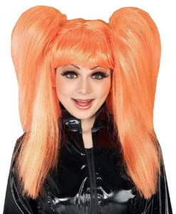 Perruque Orange Toute Mignone