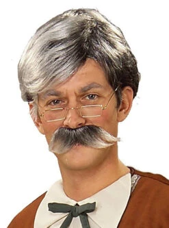 Perruque Et Moustache Grises De Gepetto