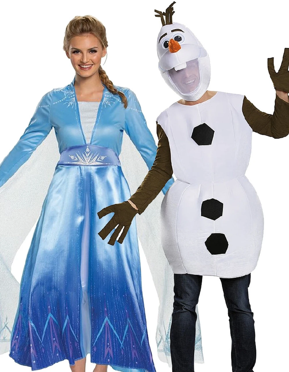 Couple Elsa Et Olaf