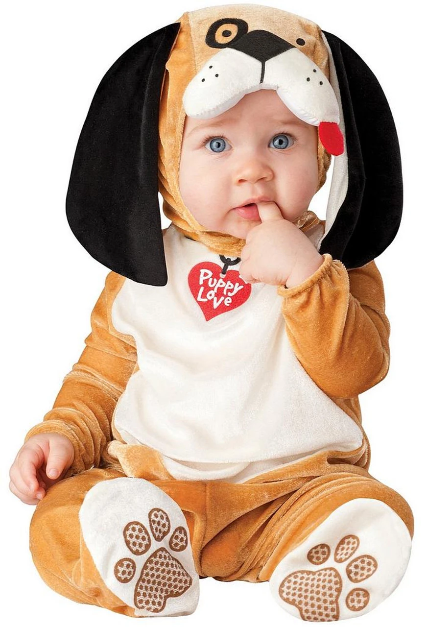 Costume De Chiot Adorable Pour Bébé