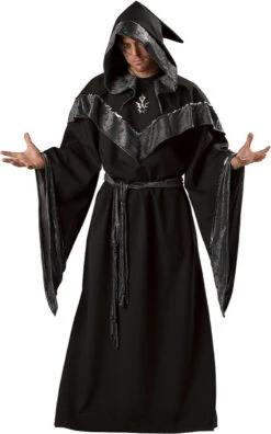 Costume Du Sorcier Noir