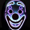Light Up Rainbow Clown - Purple/Blue