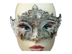 Masque Argent Coupe Laser