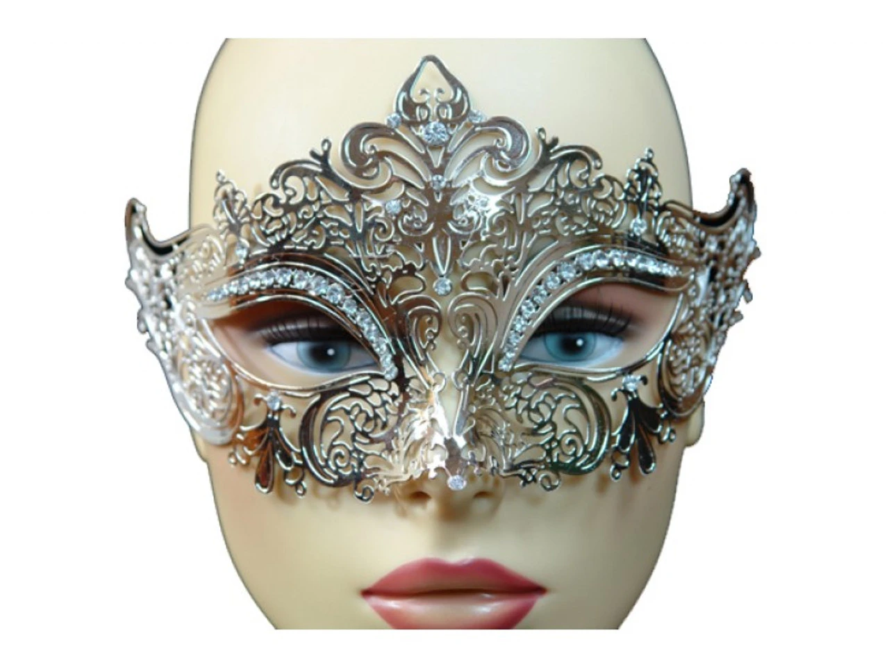 Masque Argent Coupe Laser
