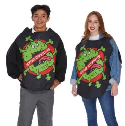 Costume De Famille Stop Covid