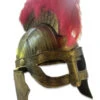 Casque De Centurion Lion Doré