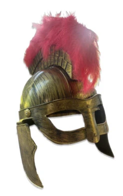 Casque De Centurion Lion Doré