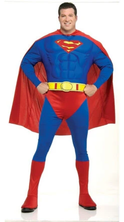 Poitrine Musclée De Luxe Taille Plus De Superman