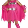 Costume Rose Pour Enfants De Batgirl