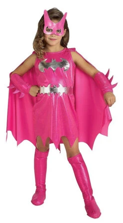 Costume Rose Pour Enfants De Batgirl