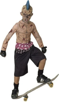 Costume Zombie Skate Punk