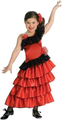 Costume De La Danceuse ESPAGNOLE