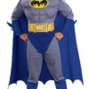 Costume Gris De Luxe Pour Bambin De Batman