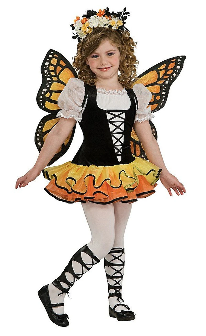 Costume Pour Filles De Papillon Monarque