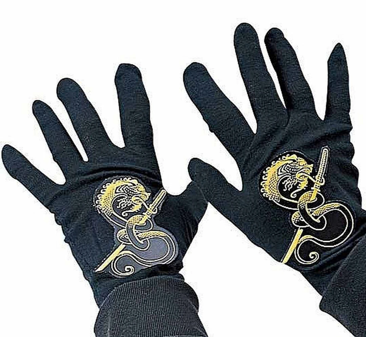 Gants Noirs De Ninja Pour Enfants